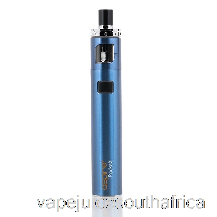 Vape Juice South Africa Aspire Pockex Aio Starter Kit Blue